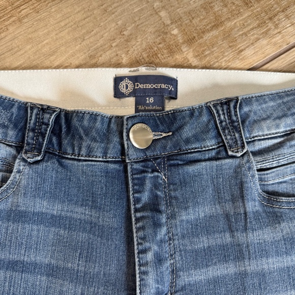 Democracy “Ab”solution Jegging Jeans Size 16 Stretch Mid-Rise - Picture 4 of 6